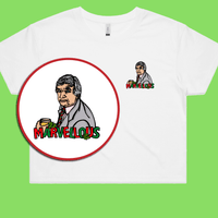 Richie Marvellous 🏏 – Women's Crop Top