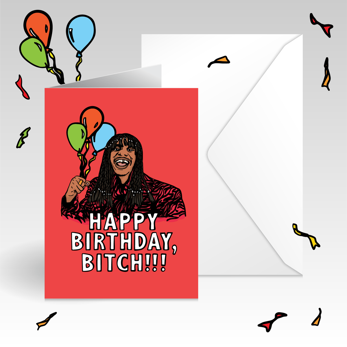 RICK JAMES ✋🏾 - Birthday Card