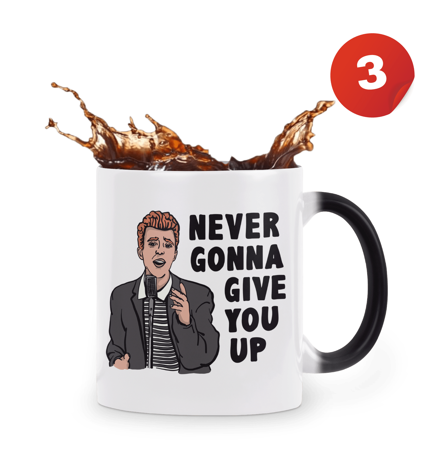 Rick Roll 🎵 - Magic Mug