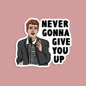 Rick Roll Link Stickers for Sale