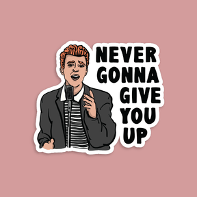 Rick Roll Stickers for Sale