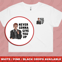 RICK ROLL 🎵 - Women's Crop Top