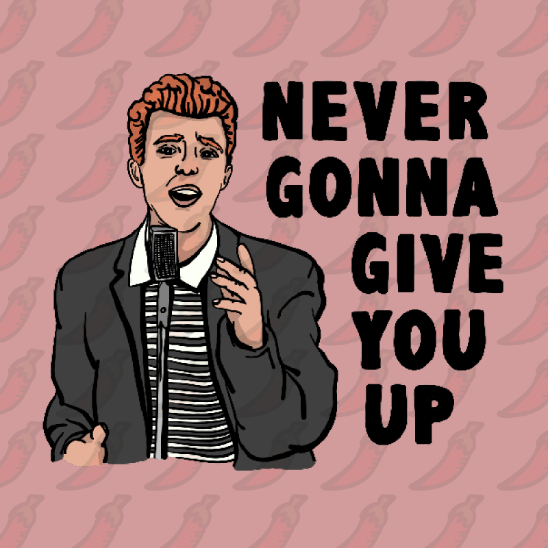 Rickroll Stickers for Sale