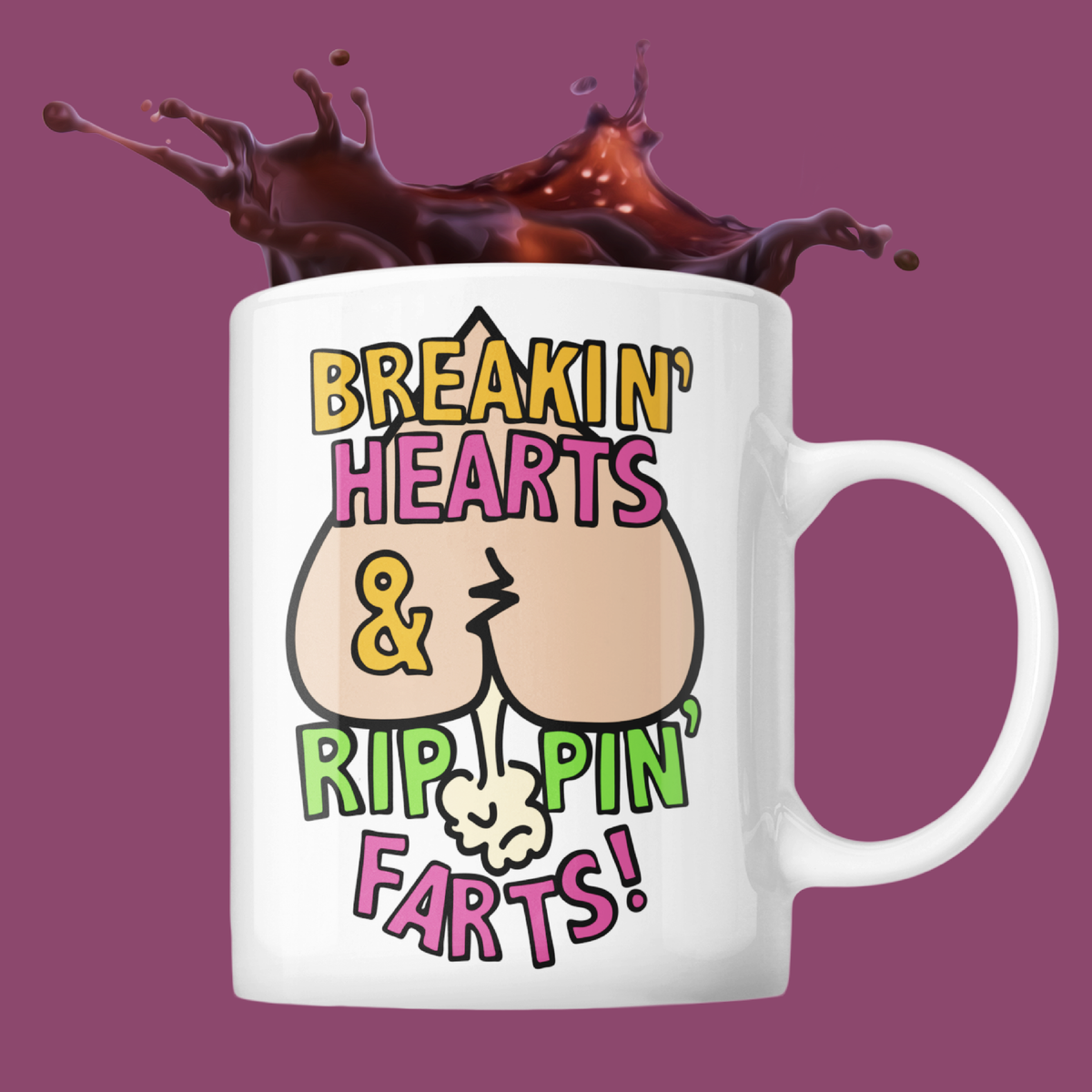 Rippin Farts 💔💨 - Coffee Mug