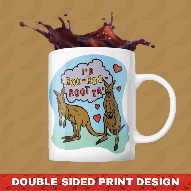 Roo Roo Root Ya 🦘 – Coffee Mug