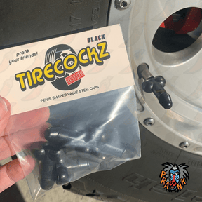Rooster Shaped Valve Stem Cap 🐓🧢 - Tirecockz Prank (4 Pack!)