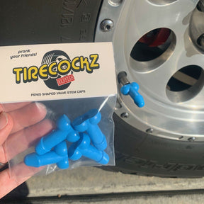 Rooster Shaped Valve Stem Cap 🐓🧢 - TireCockz Prank (4 Pack!)
