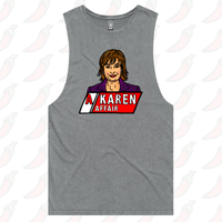 S / Ash / Large Front Design A Karen Affair 📺 – Tank