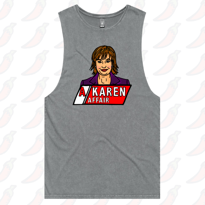 S / Ash / Large Front Design A Karen Affair 📺 – Tank