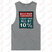 S / Ash / Large Front Design Best Mum Guarantee 🔨 - Tank
