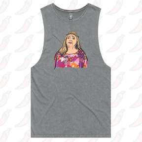 S / Ash / Large Front Design Cool Cats & Kittens 😸 - Tank