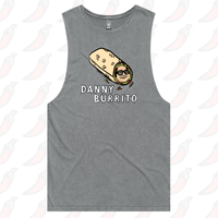 S / Ash / Large Front Design Danny Burrito 🌯 - Tank