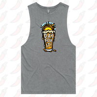 S / Ash / Large Front Design Day For It ☀️ - Tank