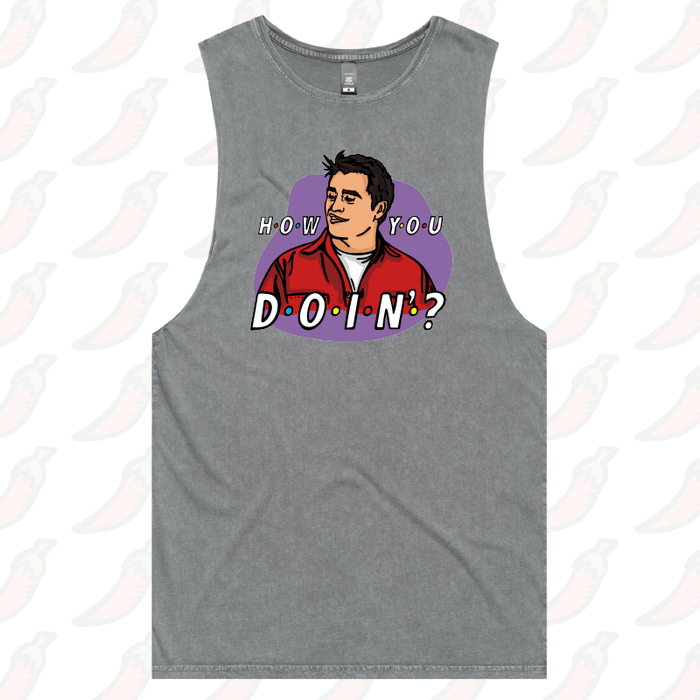 S / Ash / Large Front Design HOW YOU DOIN? 😏 – Tank