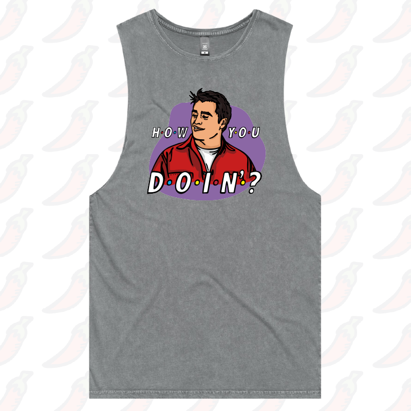 S / Ash / Large Front Design HOW YOU DOIN? 😏 – Tank
