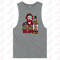 S / Ash / Large Front Design Jim’s Beam 🥃👍 – Tank