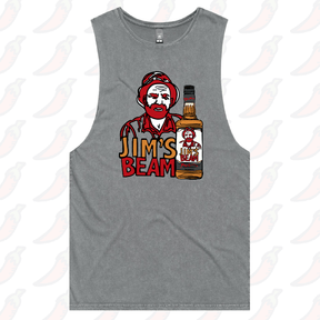 S / Ash / Large Front Design Jim’s Beam 🥃👍 – Tank
