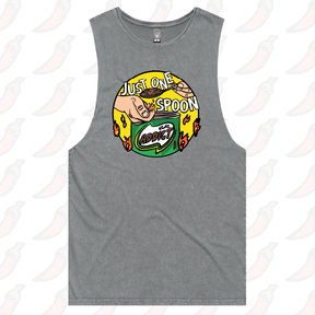 S / Ash / Large Front Design Just One Spoon 🥄 - Tank
