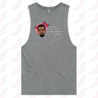 S / Ash / Large Front Design Kanye Love 🙌🏿 - Tank