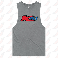 S / Ash / Large Front Design Klut 🛍️ - Tank
