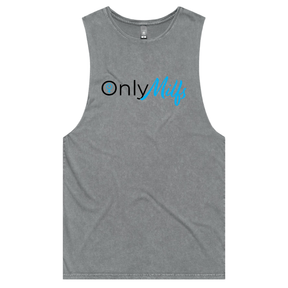 S / Ash / Large Front Design Only Milfs 👩‍👧‍👦👀 – Tank