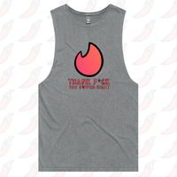 S / Ash / Large Front Design Swipe Right 🔥– Tank