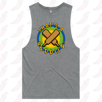 S / Ash / Large Front Design That’s A Paddlin’ 🏏 – Tank