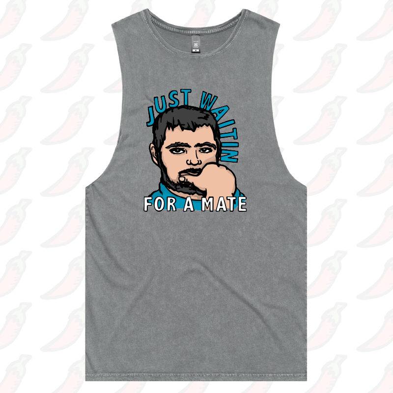 S / Ash / Large Front Design Waiting for a Mate 🚨 - Tank