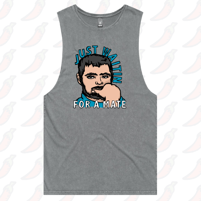 S / Ash / Large Front Design Waiting for a Mate 🚨 - Tank