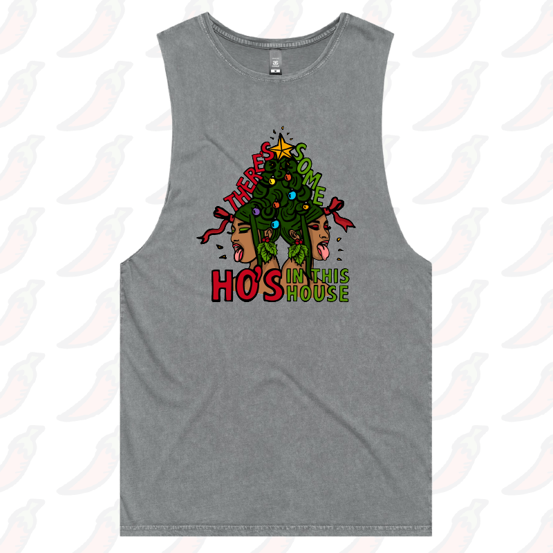 S / Ash / Large Front Design WAP Christmas 😻🎄- Tank