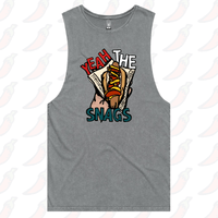 S / Ash / Large Front Design Yeah the Snags! (YTS!) 🌭 - Tank