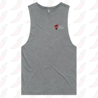 S / Ash / Small Front Design Kanye Love 🙌🏿 - Tank