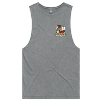 S / Ash / Small Front Design Kath & Kim Christmas 😈🎄  - Tank