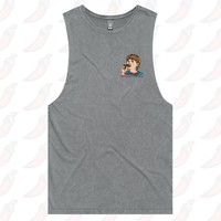 S / Ash / Small Front Design Kazoo Kid 🎶- Tank