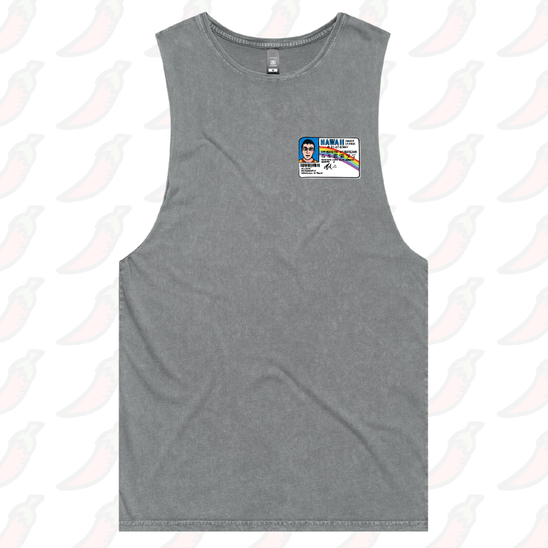 S / Ash / Small Front Design McLovin 🤓🌈 – Tank