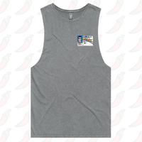 S / Ash / Small Front Design McLovin 🤓🌈 – Tank