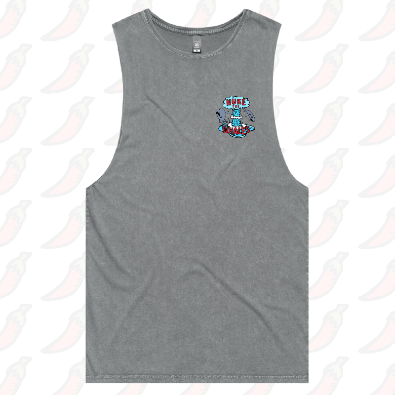 S / Ash / Small Front Design Nuke The Whales 💣🐳 – Tank