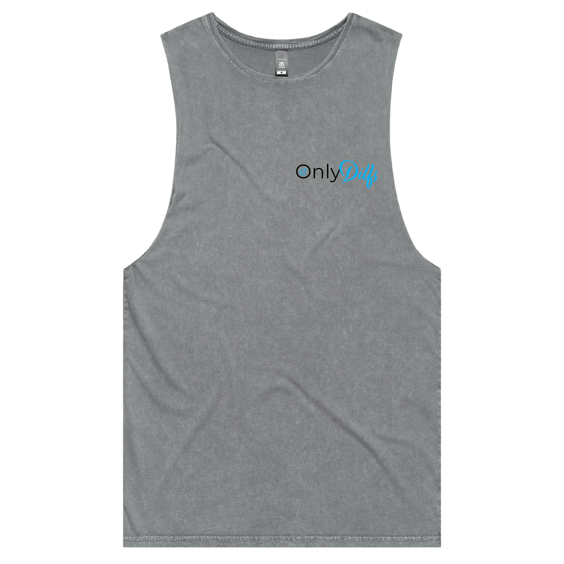 S / Ash / Small Front Design Only Dilfs 👨‍👧‍👦👀 – Tank