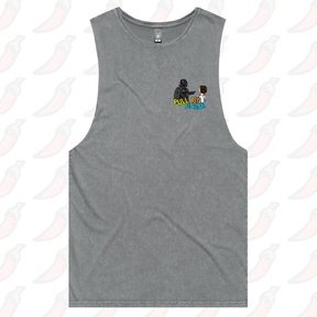 S / Ash / Small Front Design Pull My Finger 👉 – Tank