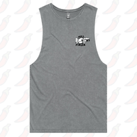 S / Ash / Small Front Design Pull My Finger 👉 – Tank