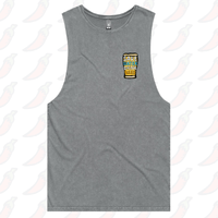 S / Ash / Small Front Design Save Water Drink Beer 🚱🍺 - Tank