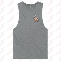 S / Ash / Small Front Design Scromo 🥜🥜  – Tank