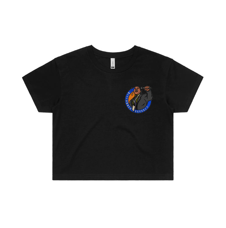 S / Black Bitconnect 🎤 - Women's Crop Top
