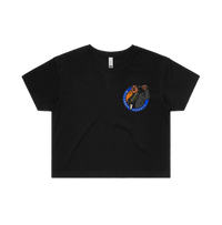 S / Black Bitconnect 🎤 - Women's Crop Top