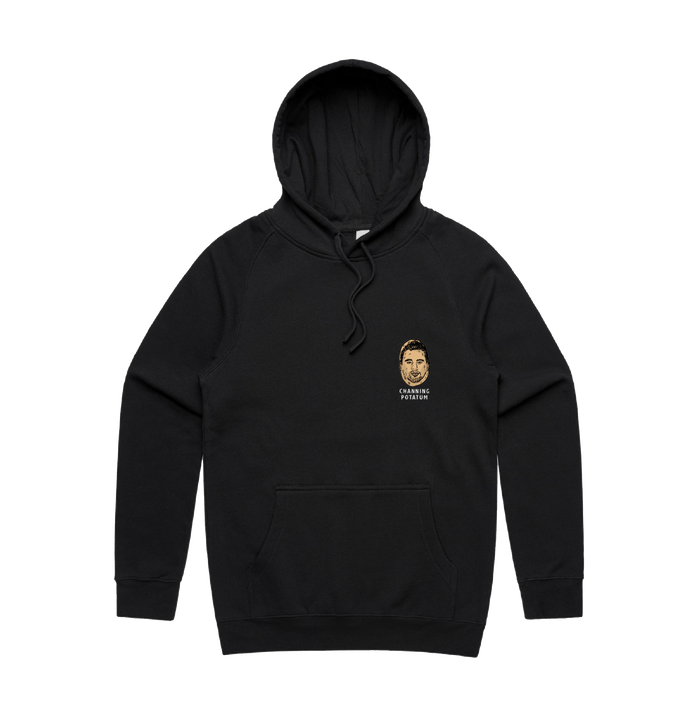 S / Black Channing Potatum 🥔 - Unisex Hoodie