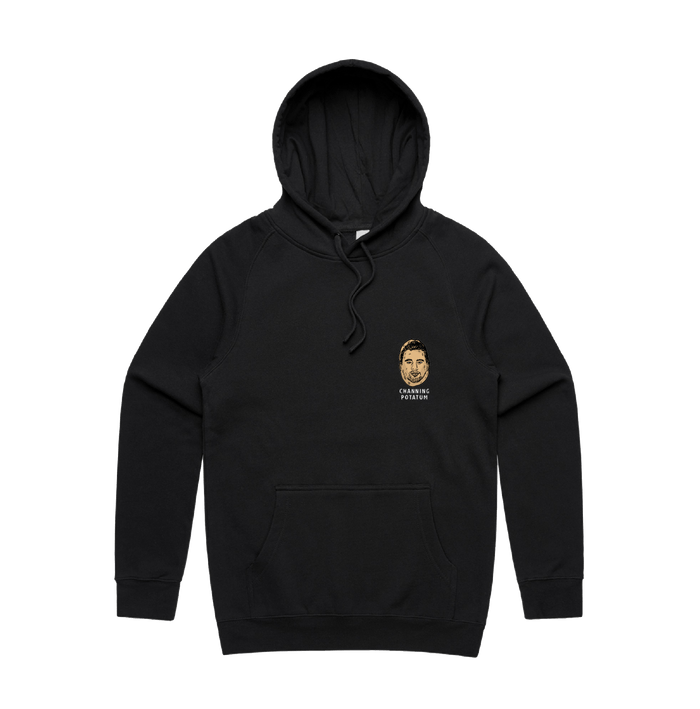 S / Black Channing Potatum 🥔 - Unisex Hoodie