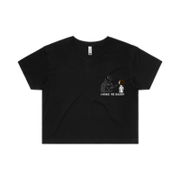 S / Black Choke Me Daddy 😲 - Women's Crop Top