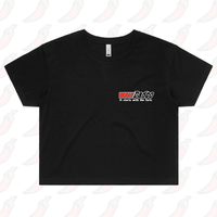 S / Black Dadco 🔧💨 –  Women's Crop Top