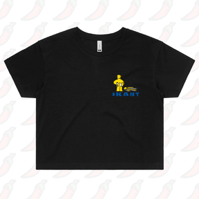 S / Black IKant 🪛 – Women's Crop Top