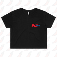 S / Black Klut 🛍️ - Women's Crop Top